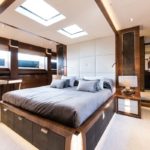 Silver Wind Isa Charter Yacht master suite