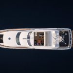 Sunseeker Charter Yacht aerial French Riviera