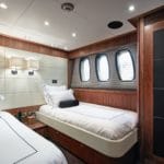 Sunseeker Charter Yacht Black & White twin