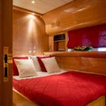 Superyacht Romachris in Greek - bedroom