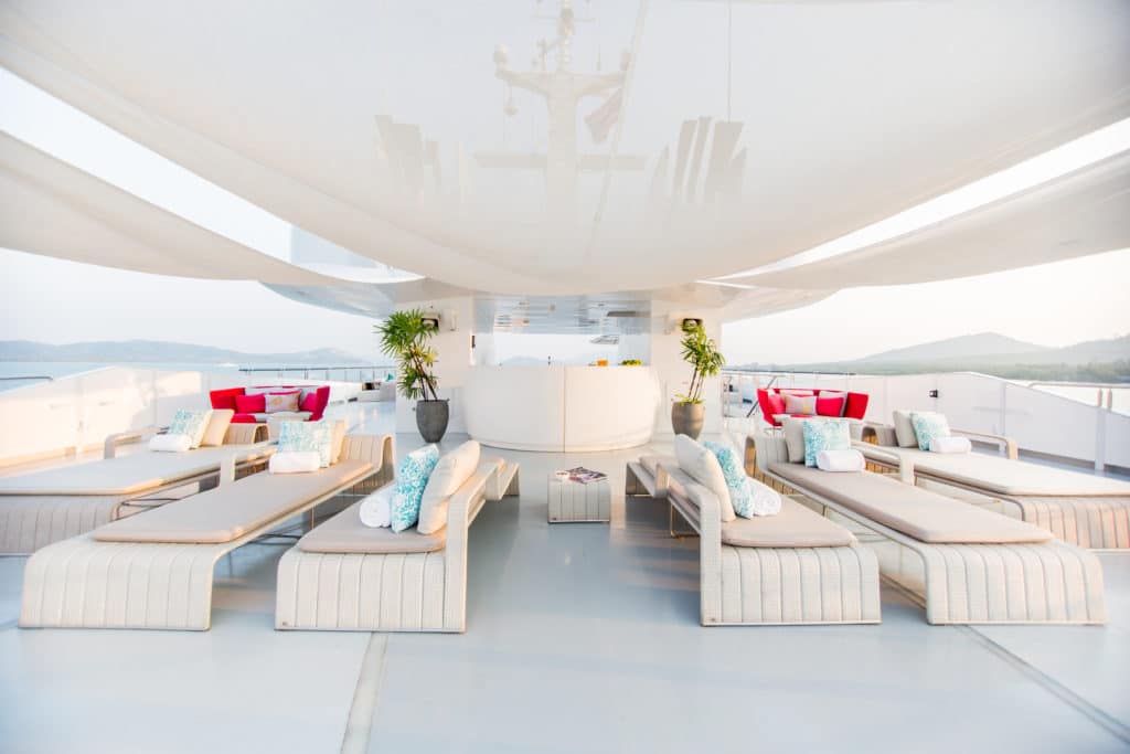 Super Yacht Sun Deck