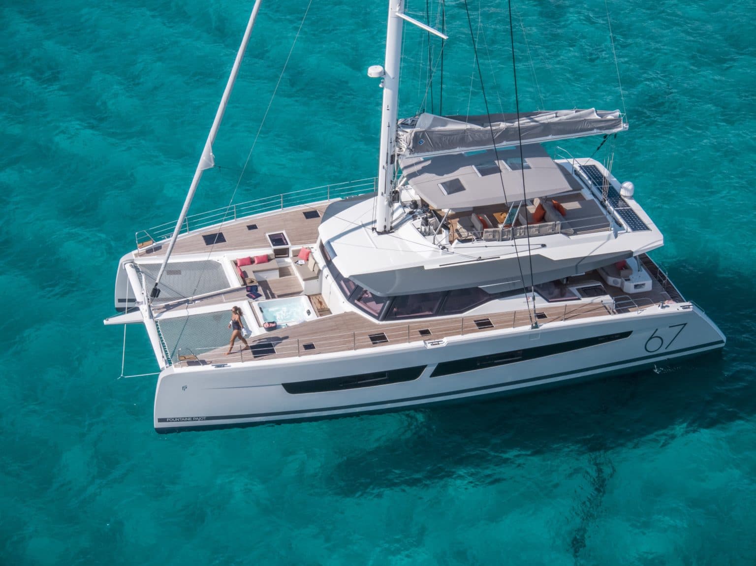 Rent the 20m catamaran Number One in Greece - 212 Yachts