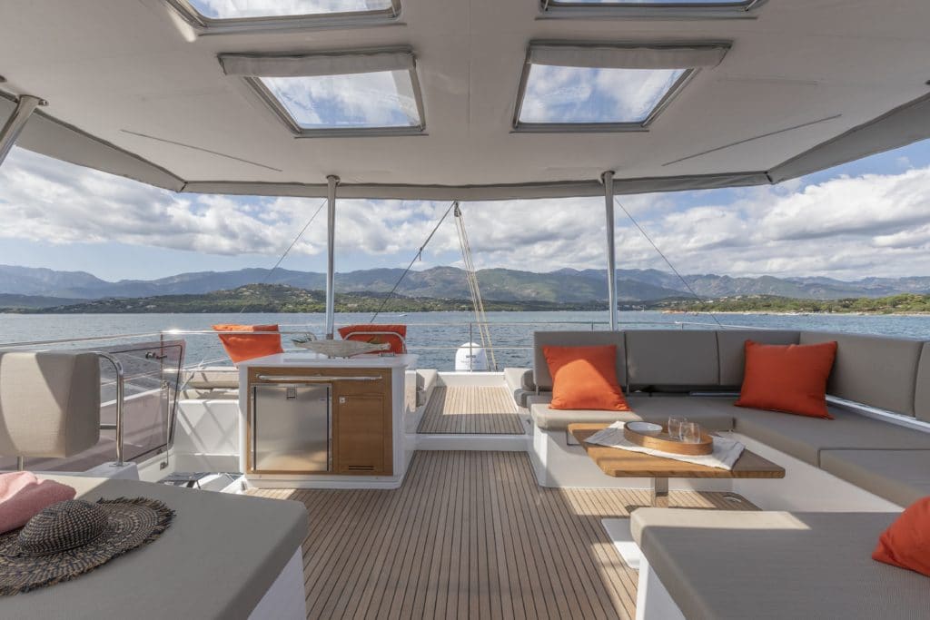 Aft of Yacht