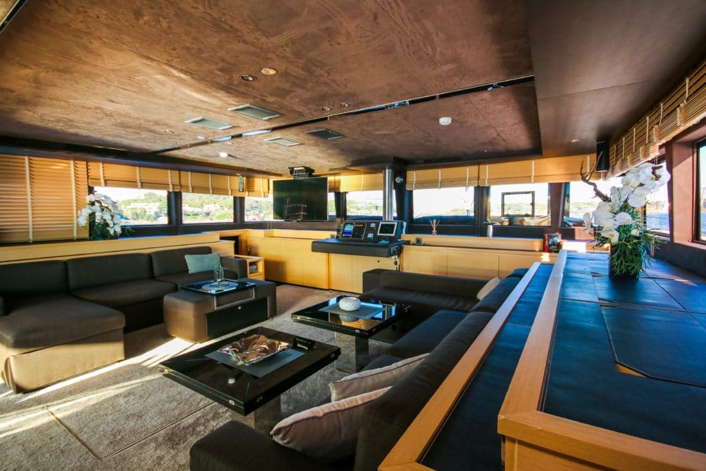 Interior of Yacht