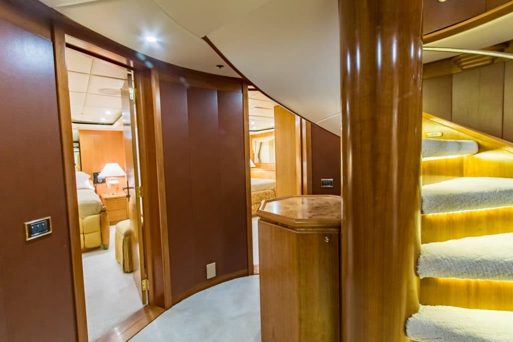 below deck foyer