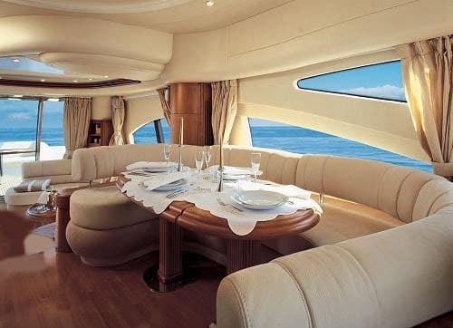 Dining Area in Yacht