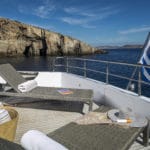 Sunbathing Area on Yacht