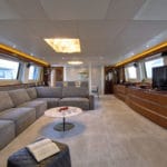 Motor yacht Princess Lona - main salon
