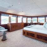 Super yacht Titania cabin