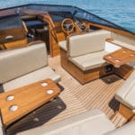 Motor Boat rental seating